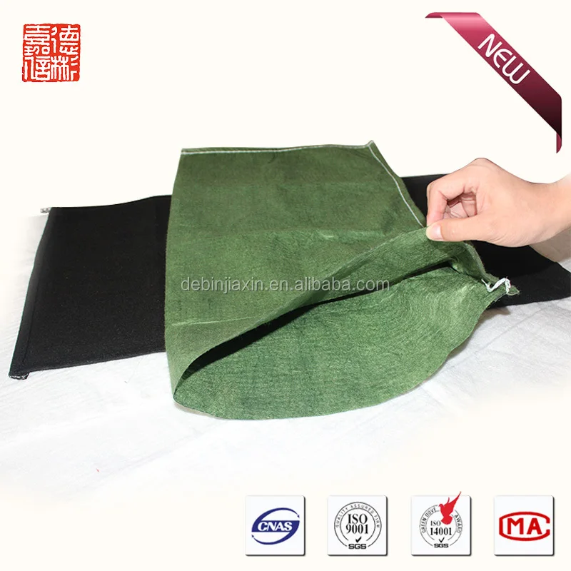 Nonwoven fabric geo bag for slope protection