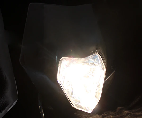 Hot selling Headlight fits Dual sport motorcycles dirt bikes Street fighter naked .