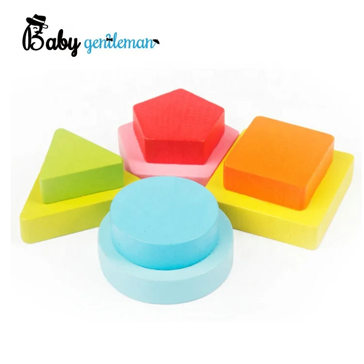 2023 Best design intellectual wooden shape matching puzzle for baby Z13076E