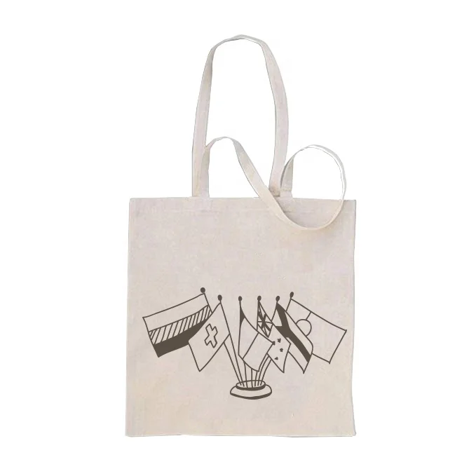 Hot sale European style reusable organic cotton mesh bag cotton crochet bag natural cotton bag