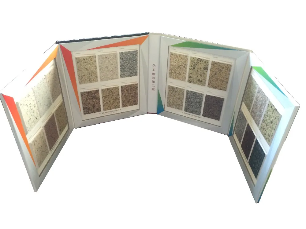 
NEW design display paint sample catalogue 