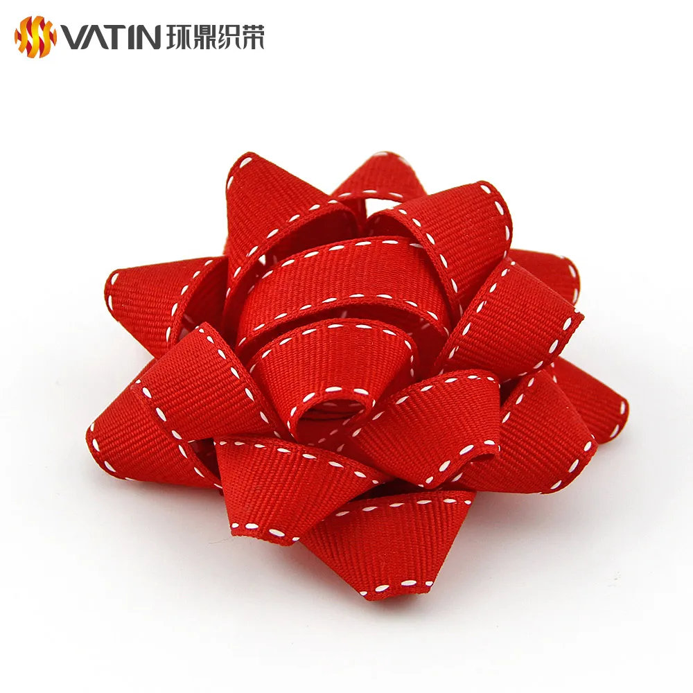 Wholesale Polyester Grosgrain Ribbon Packing Mini Star Bow