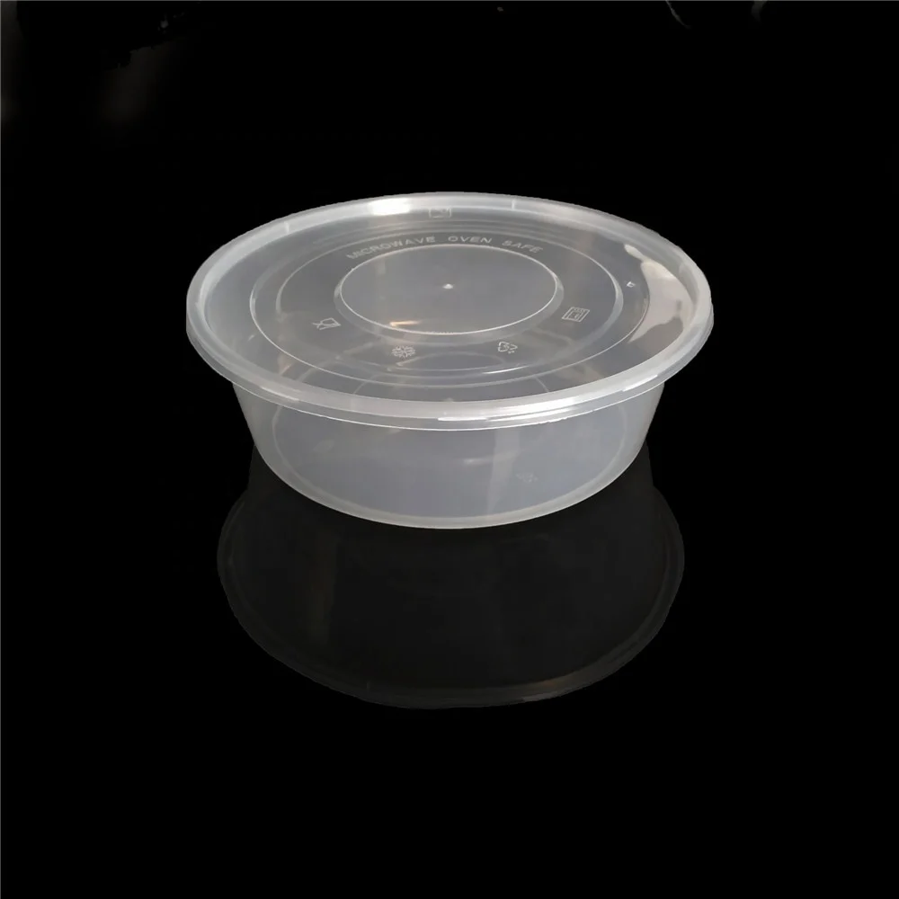YQ465 2500ml microwave disposable plastic meal / food container/lunch box noodles bowl food storage container