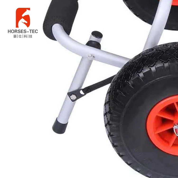 Folding kayak trailer trolley transport cart boat carrier