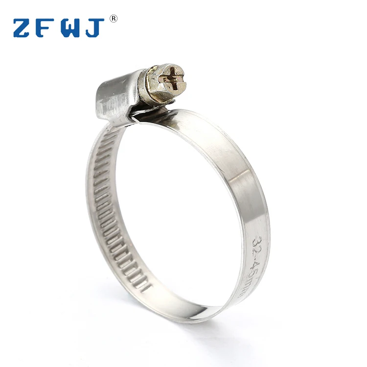 8-12mm german style worm gear hose clamp adjustable tube clamps