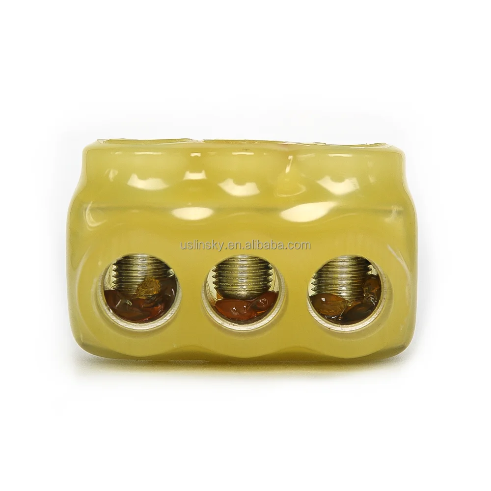 Shanghai Linsky single-cable wire entry from one side insulated terminal electrical power distribution connector