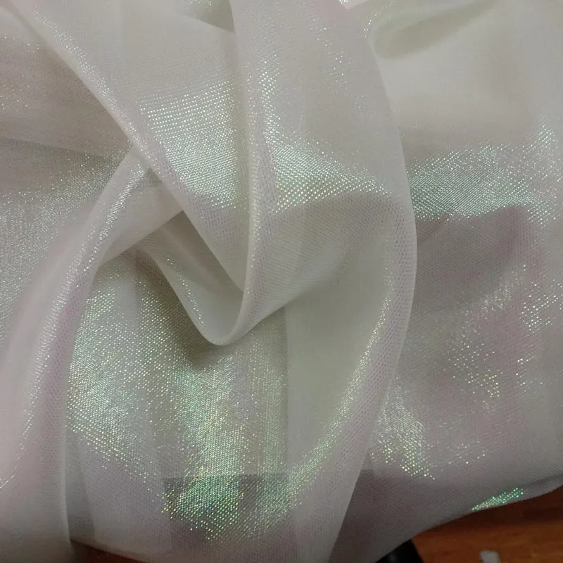 metallic lurex silk fabric