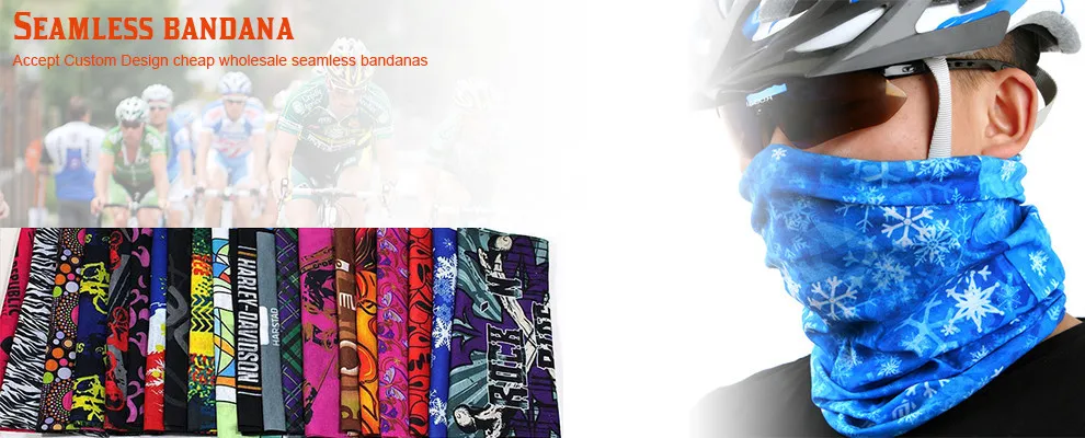 Горячие дешевые оптовая продажа мода бандана для продажи многофункциональный головной убор полиэстер стрейч банданы