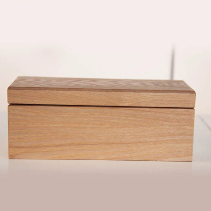 
Reliable quality custom design wood tea box with lid 