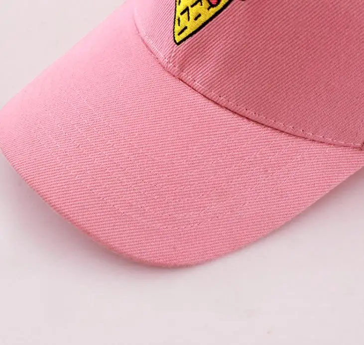 Summer Ice Cream Print Snapback Cap Women 2018 Fashion Brand Bone Hip Hop Baseball Caps Casquette Hats White Pink