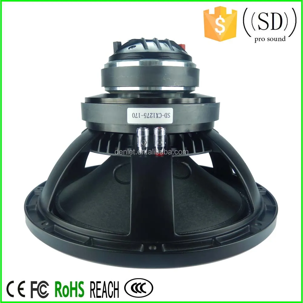 12 inch full range speaker hot sale loudspeaker DJ woofer for KTV, SD-CX1275-170