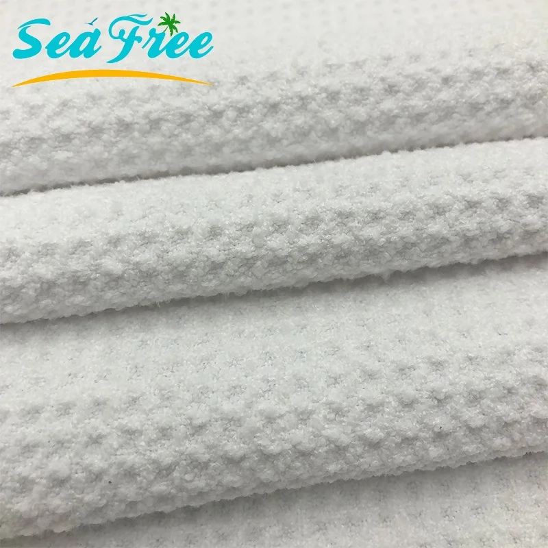 2019 Honeycomb Golf Towels 400gsm Custom Logo microfiber Gym Sport Bath Wholesale Beach Towel For Family Use