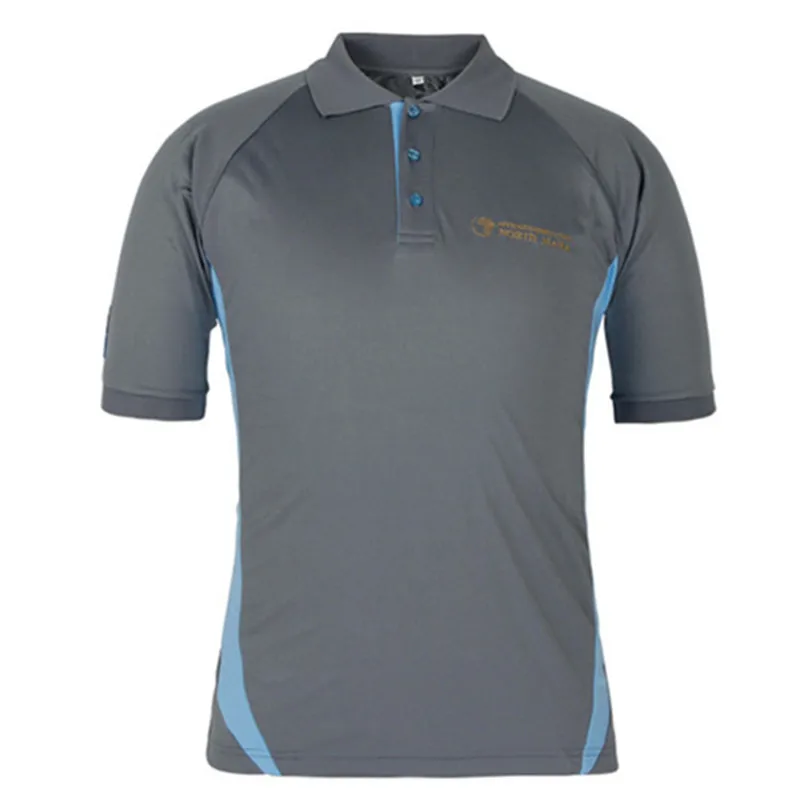 Mens summer golf t-shirt 2017 design polyester polo shirts dry fit