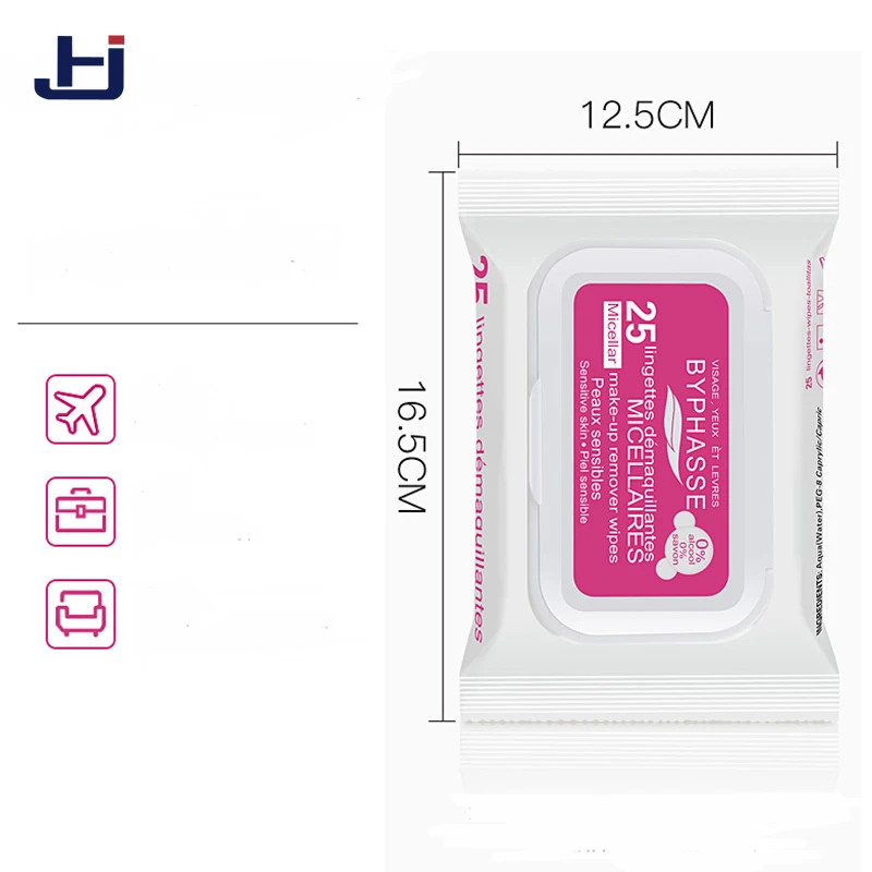 China makeup remover and nonwoven material remover wet wipe