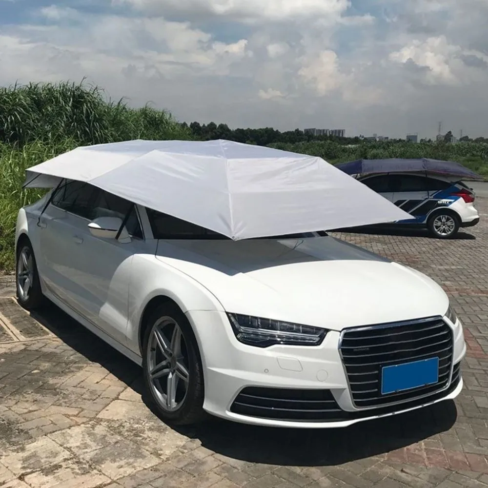 Patent holder 1st generation Portable automatic car umbrella shade