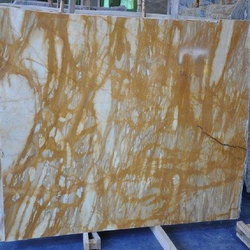 Yellow Siena gold marble price for slabs