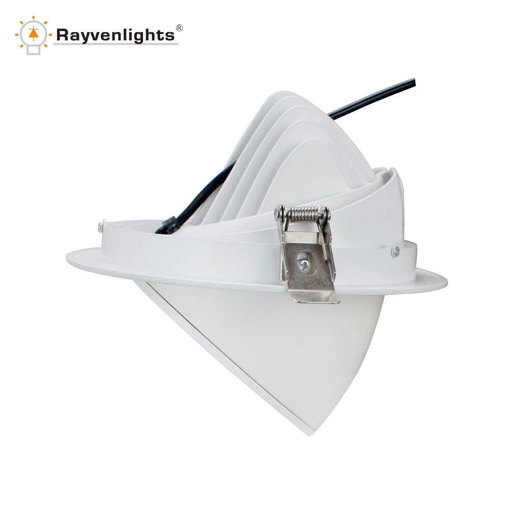 40W Dimmable LED Gimbal Downlight SAA led lighting CE proved round rotated ceiling downlight
