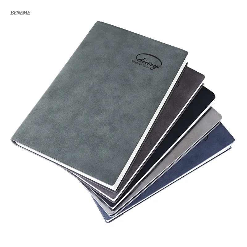 A5 B5 High Quality Customise Pen and Diary Set Leather Note Book China