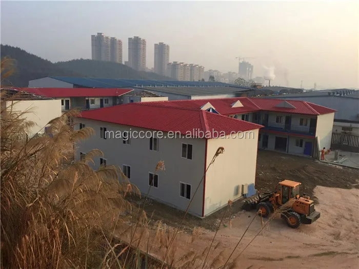 Prefabricated Modular Low Cost Prefab House design for labor camp