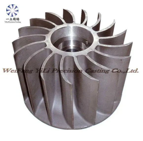 Турбозапчасти/стальное колесо компрессора из нержавеющей стали/колесо компрессора из заготовки, подвесное колесо для микрогидротурбин