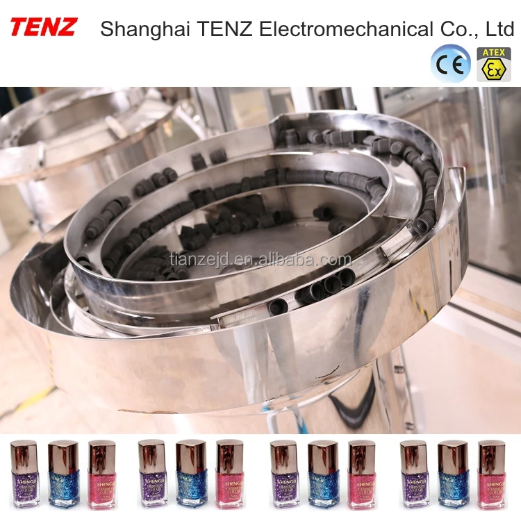 TENZ Automatic Nail Polish Filling Machine Nail Polish Produce Line Machinery & Hardware Food Electric Wood