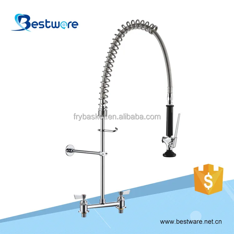 Sink Waterfall Vintage Pull Out Basin Water Kitchen Copper Faucet