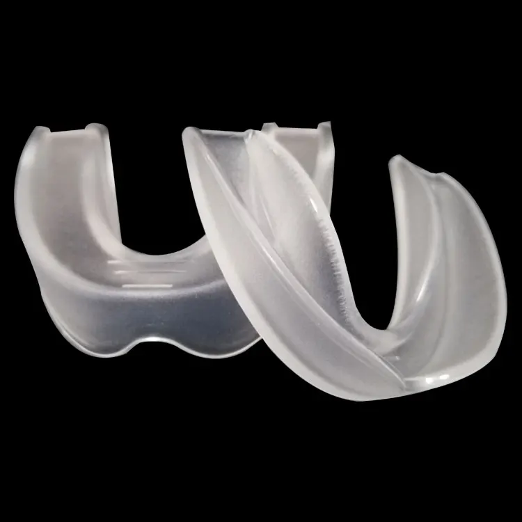 Custom hot sale eco eva silicone gel rubber mouth guard mma muay thai sanda kick boxing gum shield mouth guard