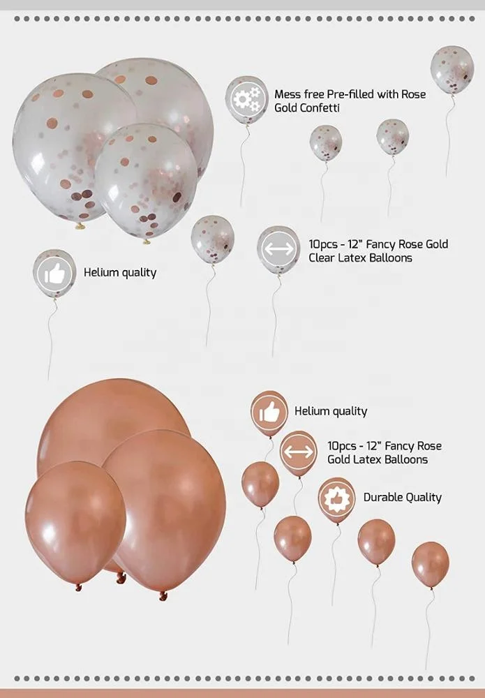 Rose Gold Party Decorations Set Party Supplies Bachelorette Parties Bridal to Be Decors