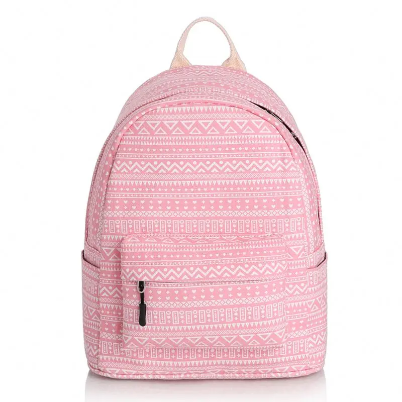 Wholesale Fashion School Bags Oxford Teenager Casual Laptop Backpack for Girls Women Large Capacity College Student Backpack