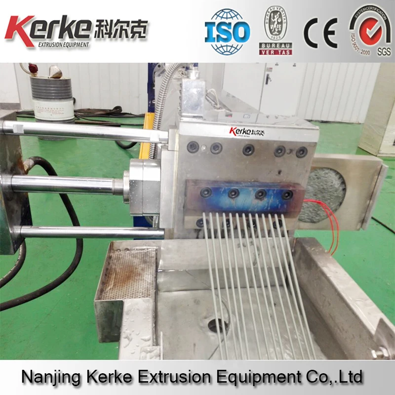 Plastic granules recycling making machine price