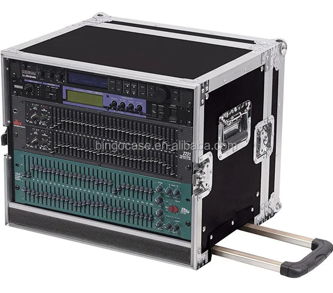 ATA 8 Space Effects Rack case With Handle and Wheels