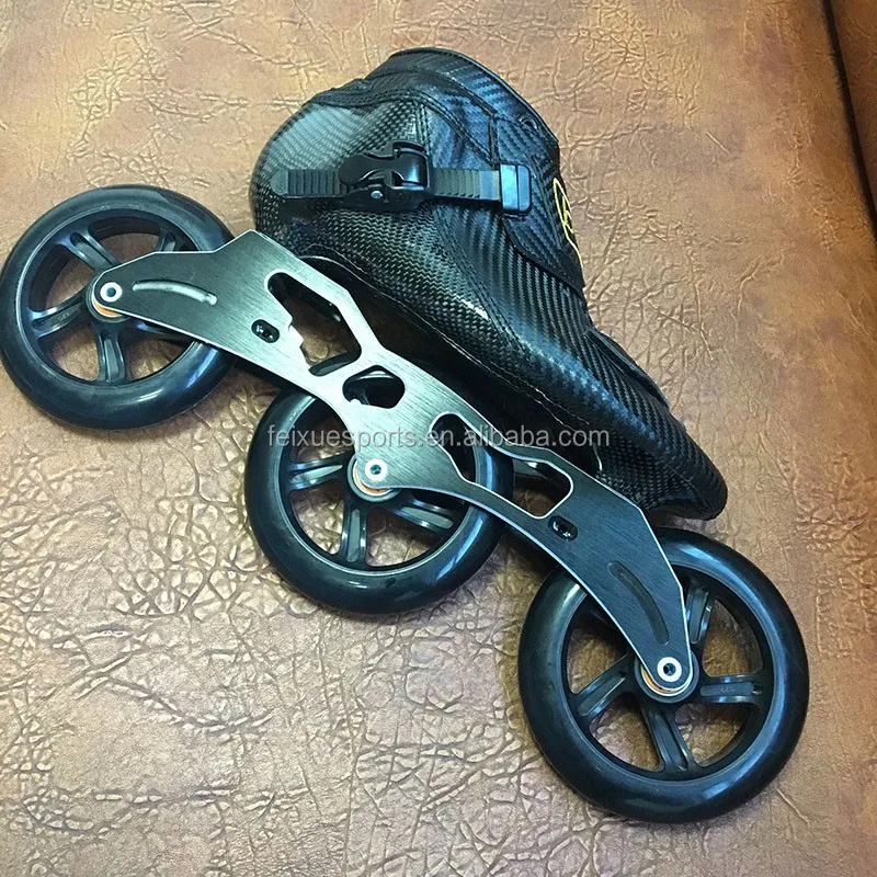 professional speed inline skates three wheel roller shoes 110mm 100mm 125mm