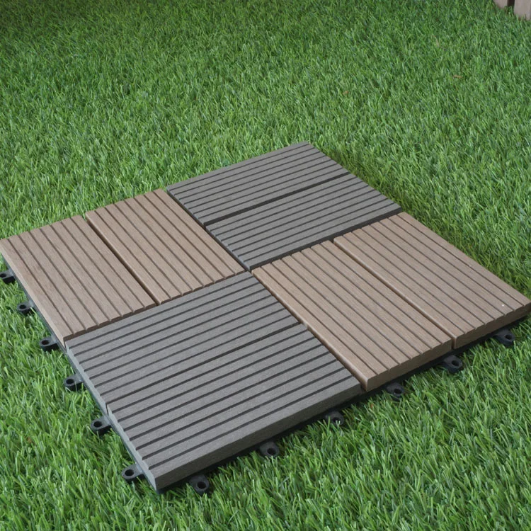 Wood Plastic Composite China Decking Garden Interlocking WPC Deck Tile