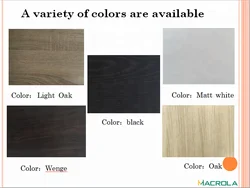 black wooden Modern honeycomb board mdf TV bench for living room