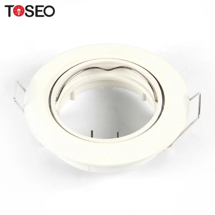 Led Ceiling Light Cob  mr16 50w Lighting Fitting Die Casting Zinc Round Concealed Adjustable Downlight