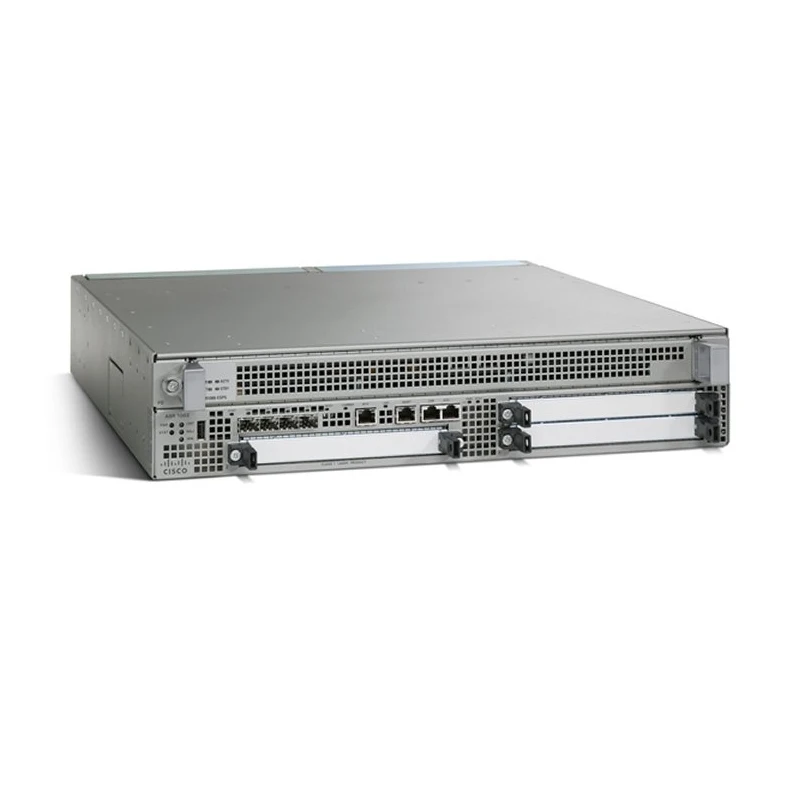Original New Router ASR1002 Chassis, 4 Built-In GE, Dual P/S Network Router ASR1002