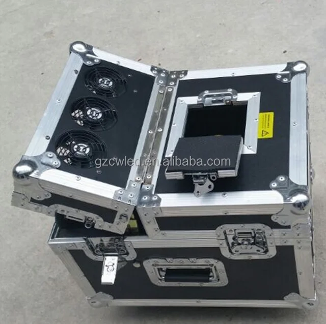 Flycase Fog Smoke Haze Machine ,600W Dual Hazer Machine Flight case Pack ,600W Hazer