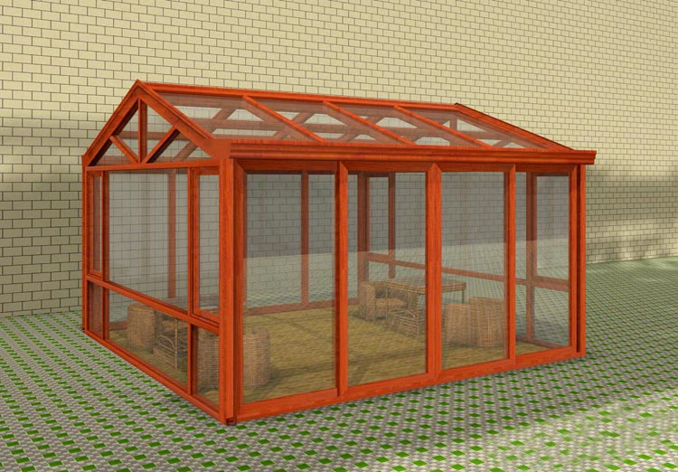 Алюминиевый стеклянный витринный шкаф и дом для коммерческих целей