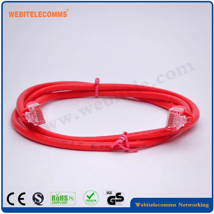 Good Quality,Telecommunication Cable+CU or CCA Material,3M RJ45 UTP Cat5e Patch Cable