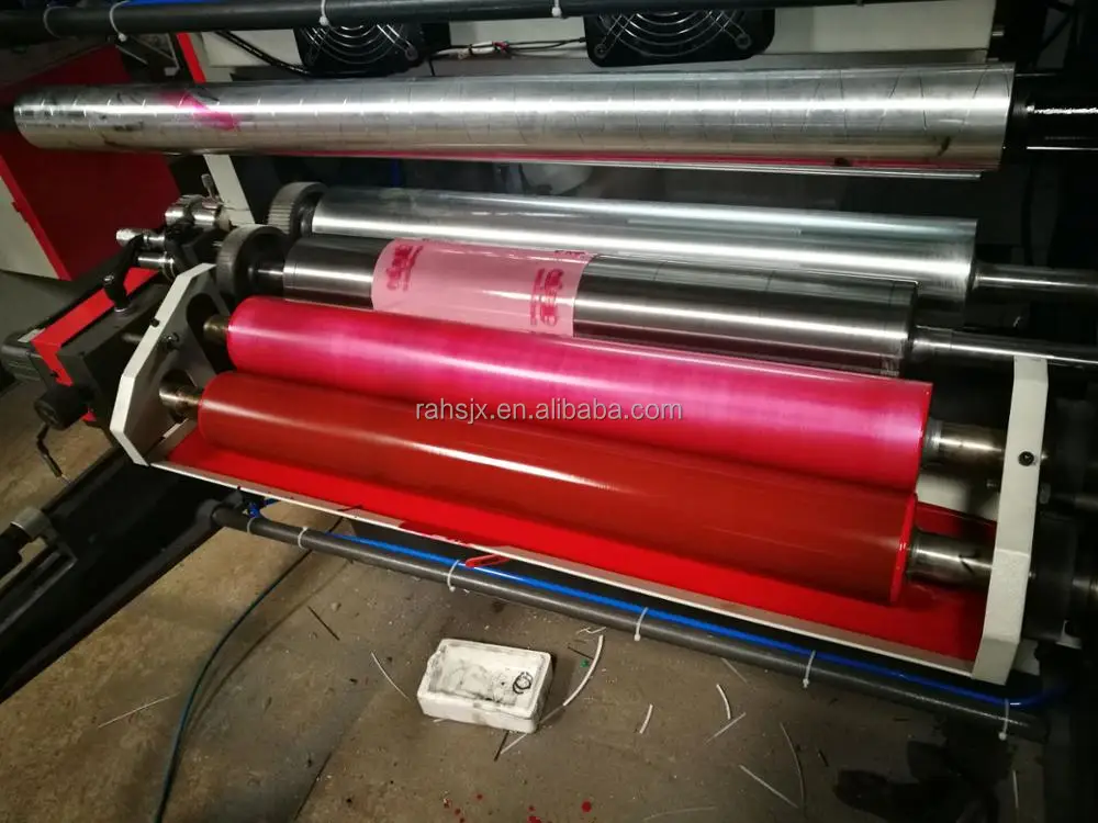 Флексографская печатная машина YT-21200 HDPE shopping bag 2 вида цветов