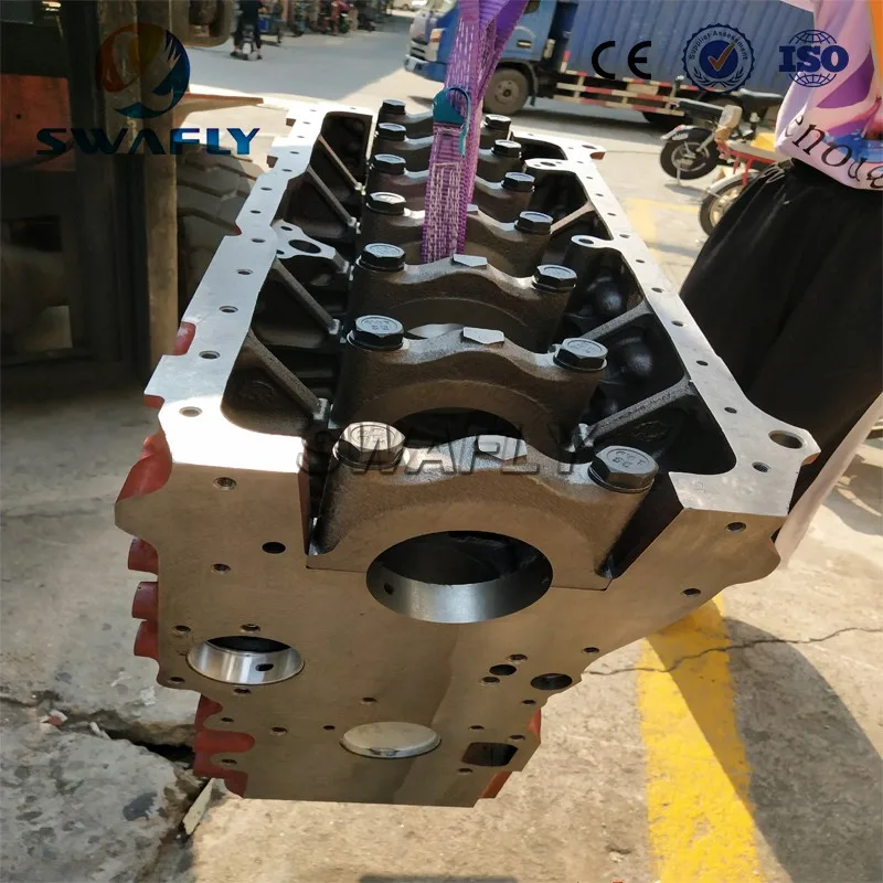  Блок цилиндров PC200-6/блок двигателя PC300/головка цилиндра PC300-3/6D140 6D155 6D170 4D120