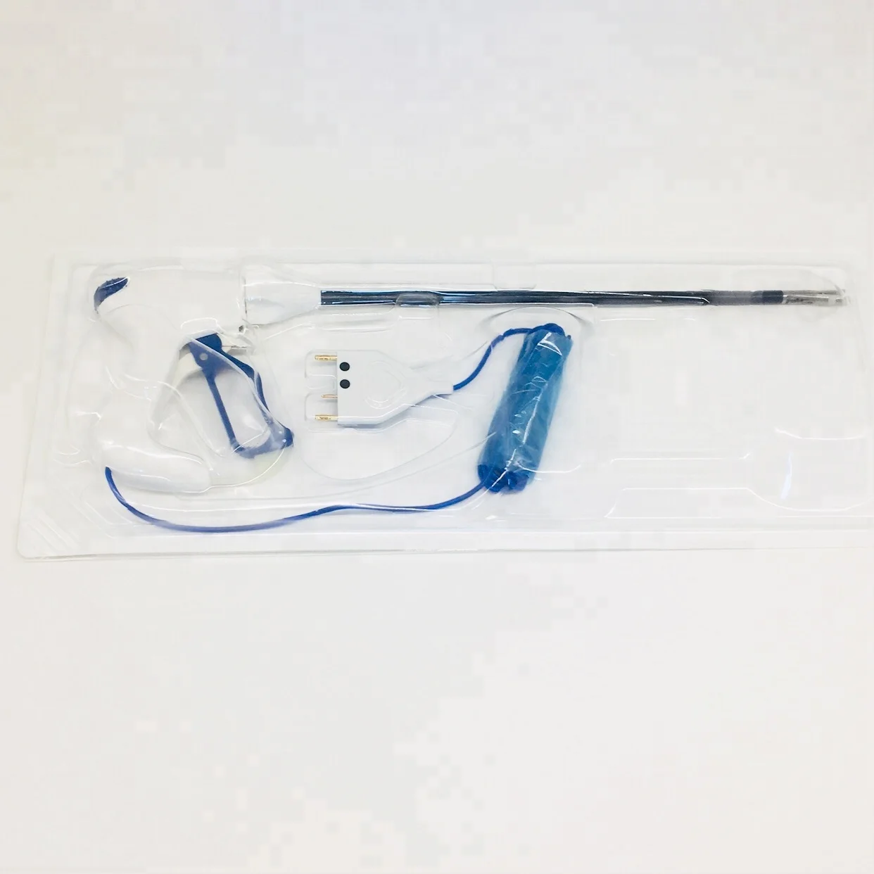 Vascular laparoscopic nondetachable instrument