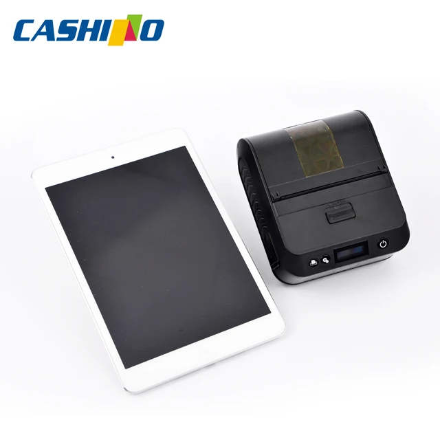 Cashino 80mm  PTP-III qr code bluetooth printer mini printers wireless pos printer thermal line printing