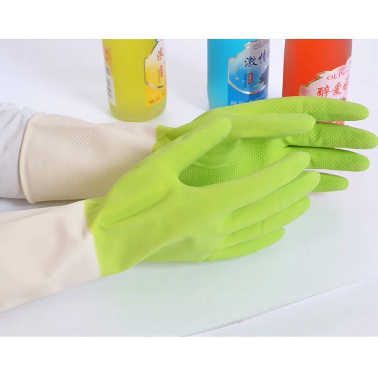 
Durable latex gloves manufacturers reject rubber gloves chenille cleaning gloves 