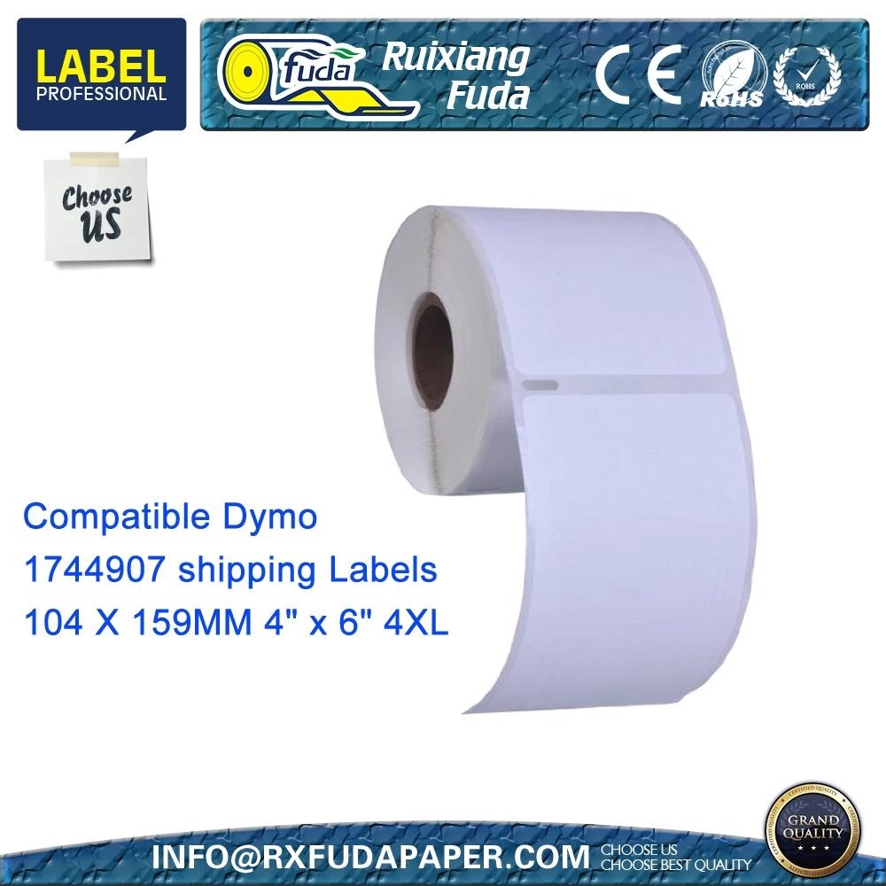 
Compatible Dymo 1744907 shipping Labels 104 X 159MM 4