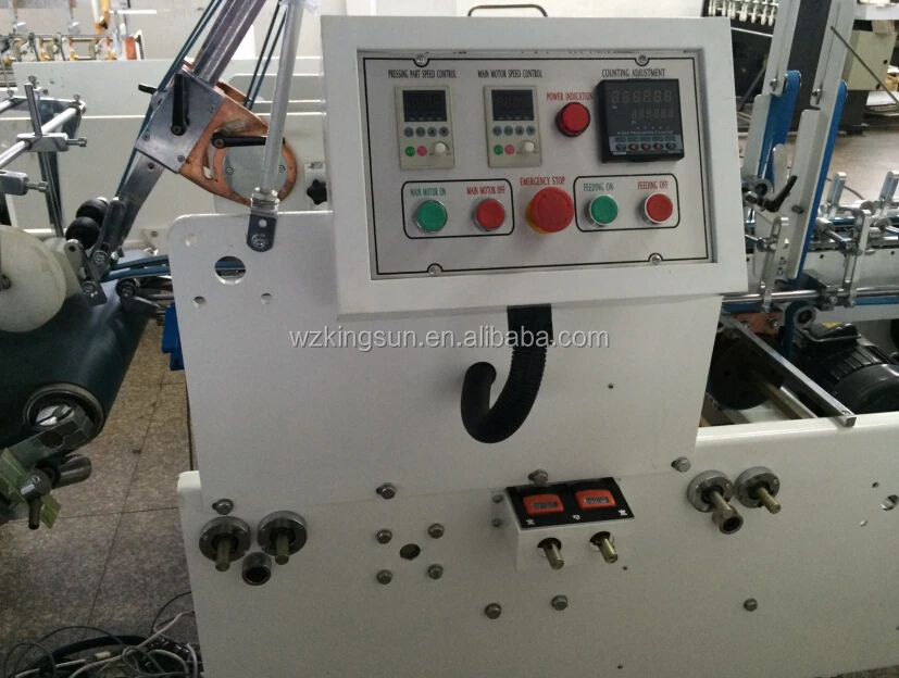 GDHH-1300 pre-folding and bottom lock box three point automatic folder gluer machine