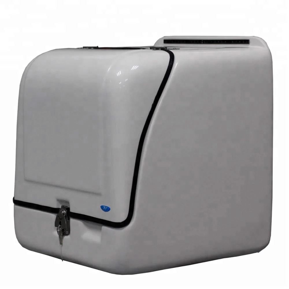 
 Коробка для пищевых продуктов для скутера сделаны из стекловолокна с Высокая-класс ключи и замки из Японии, модель NO.JYB-03  