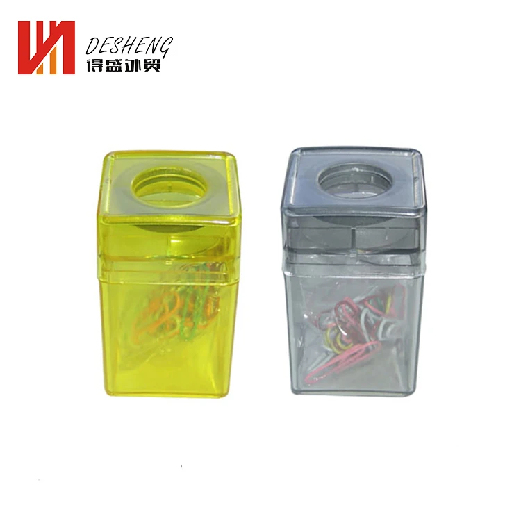 
plastic novelty paper clip pen holder 