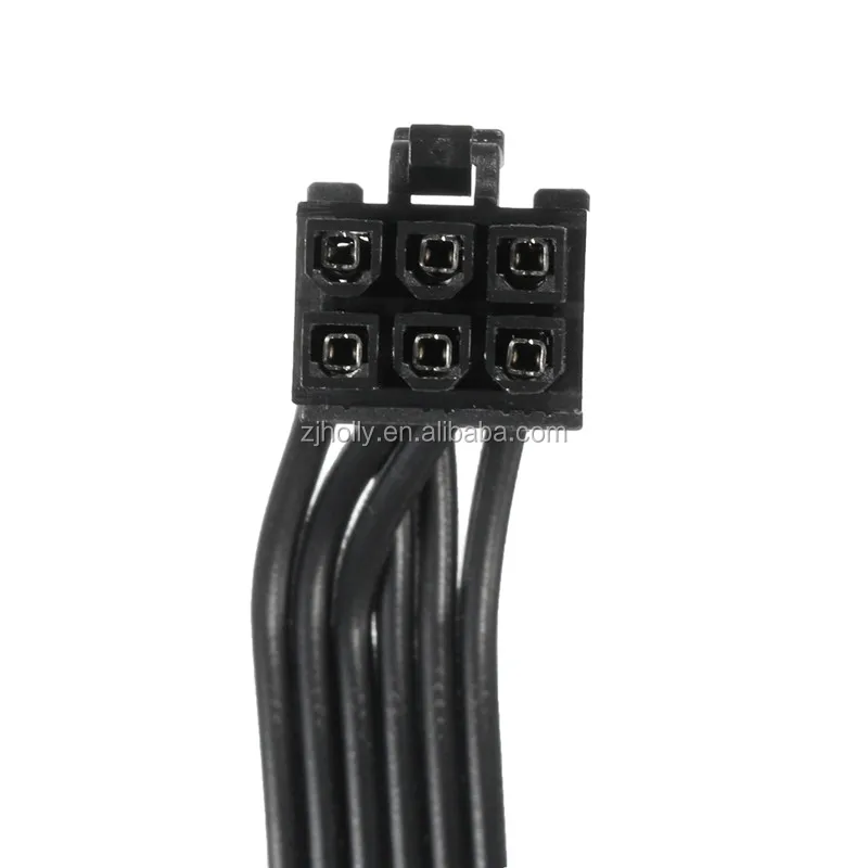 60cm Graphics Card pcie Power Cable 18AWG PCI-E 6 Pin Male to 6Pin Male Video Power Adapter Cable GPU Power Extension Cable