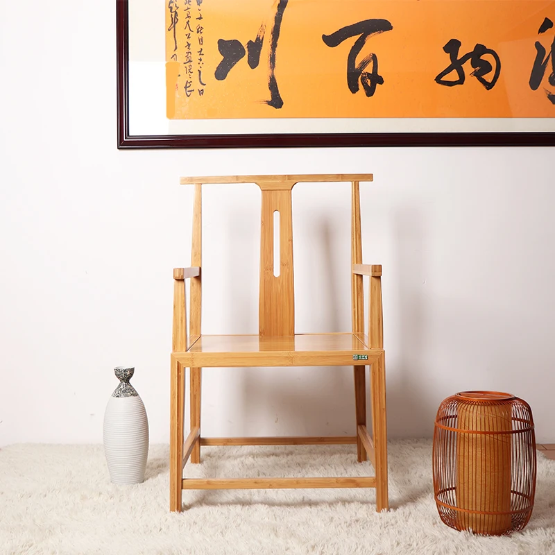 
unique chinese flavor design high quality custom making bamboo dinning chair factory 